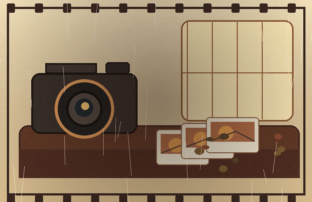 91网复古摄影作品墙图片1